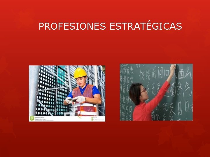  PROFESIONES ESTRATÉGICAS 