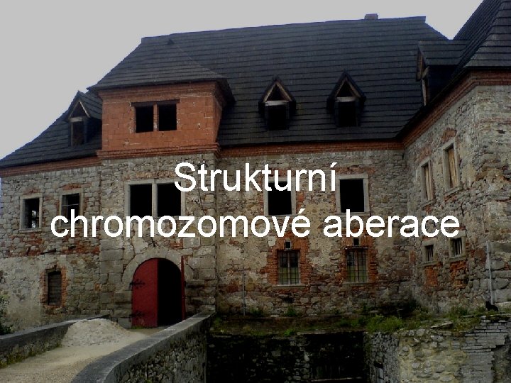 Strukturní chromozomové aberace 