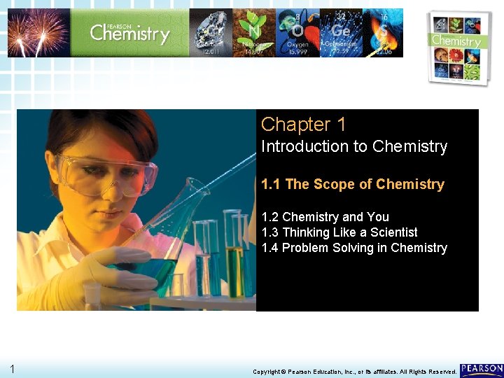1. 1 The Scope of Chemistry > Chapter 1 Introduction to Chemistry 1. 1