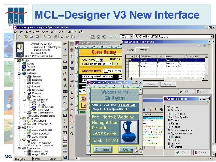 MCL–Designer V 3 New Interface 