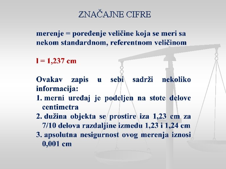 ZNAČAJNE CIFRE 