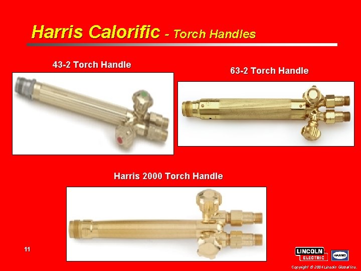 Harris Calorific - Torch Handles 43 -2 Torch Handle 63 -2 Torch Handle Harris