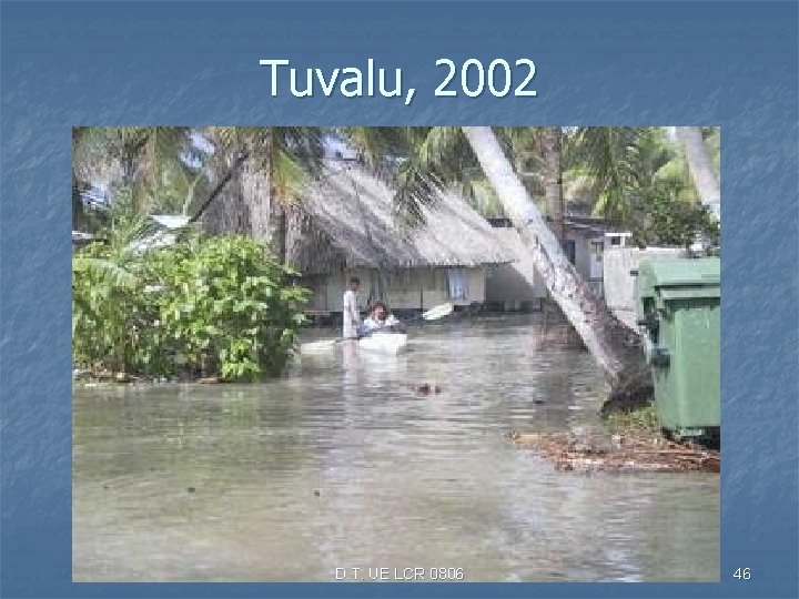 Tuvalu, 2002 D. T. UE LCR 0806 46 