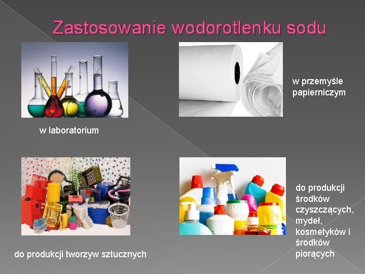 Zastosowanie wodorotlenku sodu w przemyśle papierniczym w laboratorium do produkcji tworzyw sztucznych do produkcji