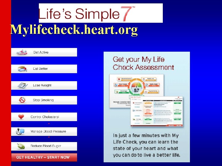 Mylifecheck. heart. org 