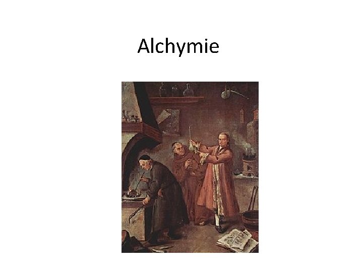 Alchymie 