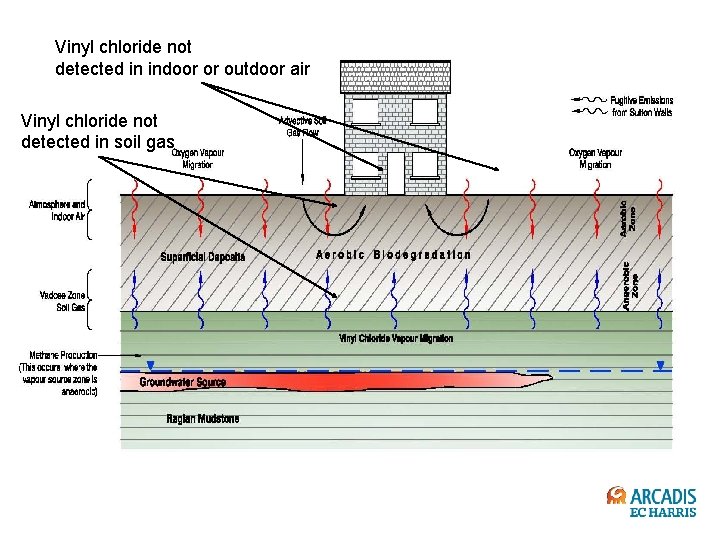 Vinyl chloride not detected in indoor or outdoor air Vinyl chloride not detected in