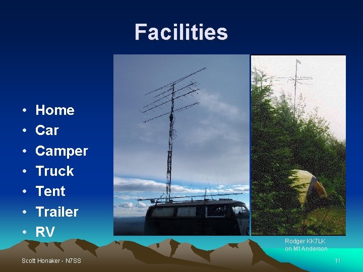 Facilities • • Home Car Camper Truck Tent Trailer RV Scott Honaker - N Facilities • • Home Car Camper Truck Tent Trailer RV Scott Honaker - N