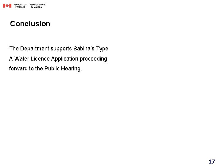 Outline Roles and responsibilities Contributions to the application