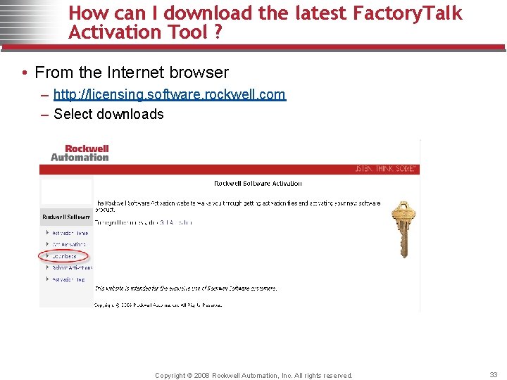 How can I download the latest Factory. Talk Activation Tool ? • From the