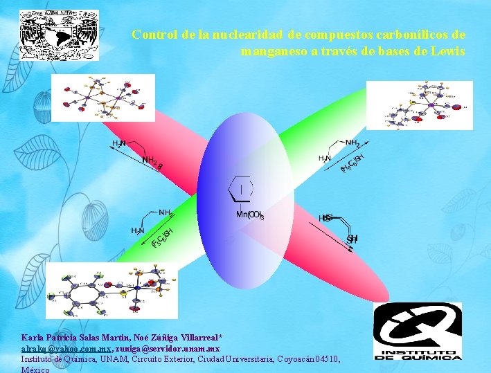 Control de la nuclearidad de compuestos carbonílicos de manganeso a través de bases de Control de la nuclearidad de compuestos carbonílicos de manganeso a través de bases de