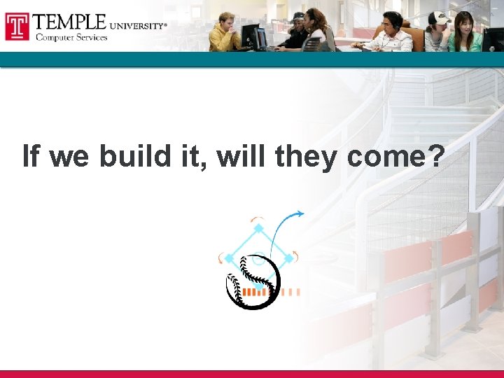 If we build it, will they come? If we build it, will they come?