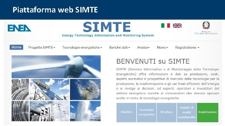 Piattaforma web SIMTE 11 