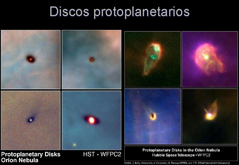 Discos protoplanetarios 