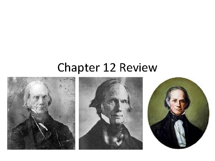 Chapter 12 Review 