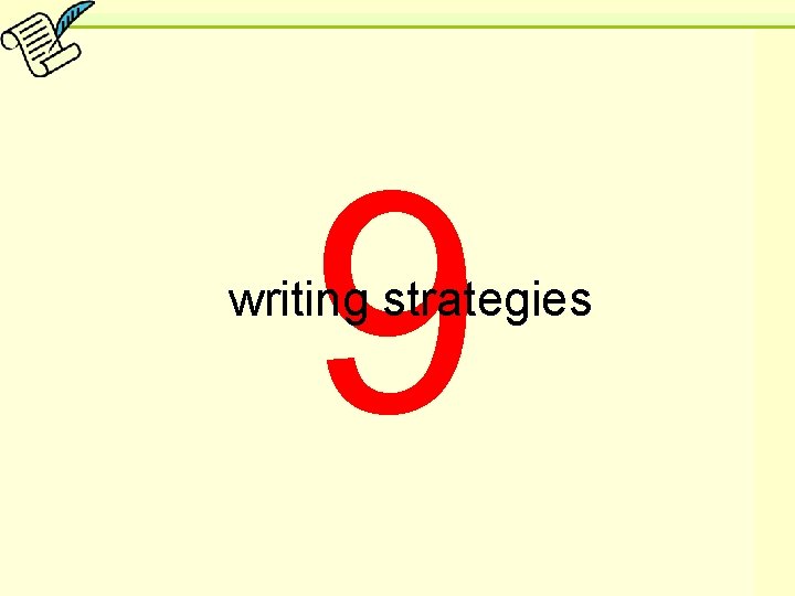 9 writing strategies 