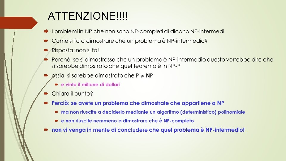 ATTENZIONE!!!! 