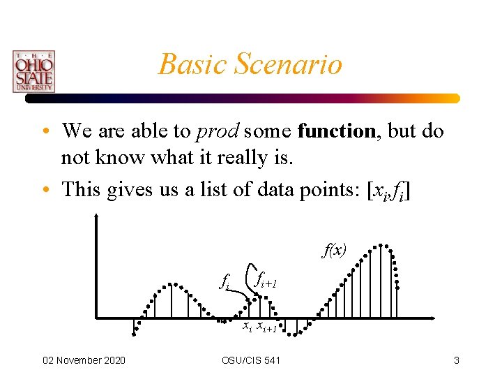 Basic Scenario • We are able to prod some function, but do not know