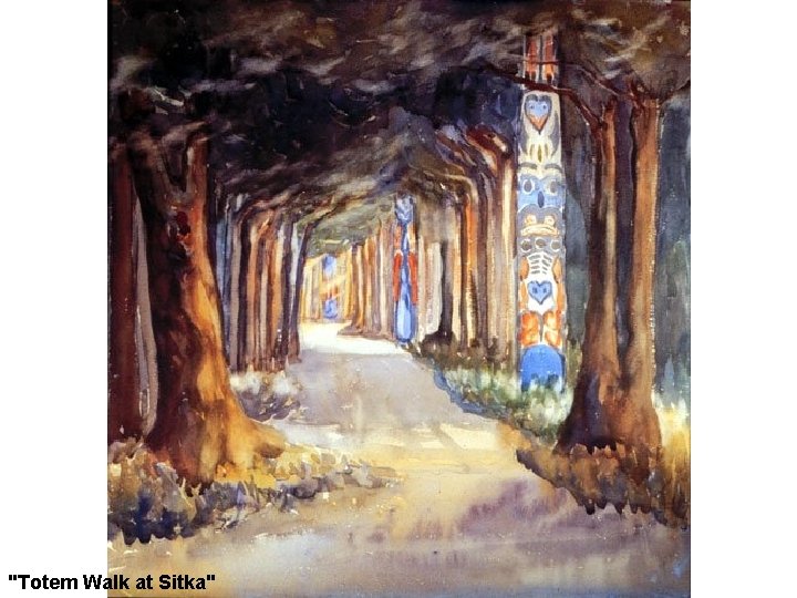 "Totem Walk at Sitka" 