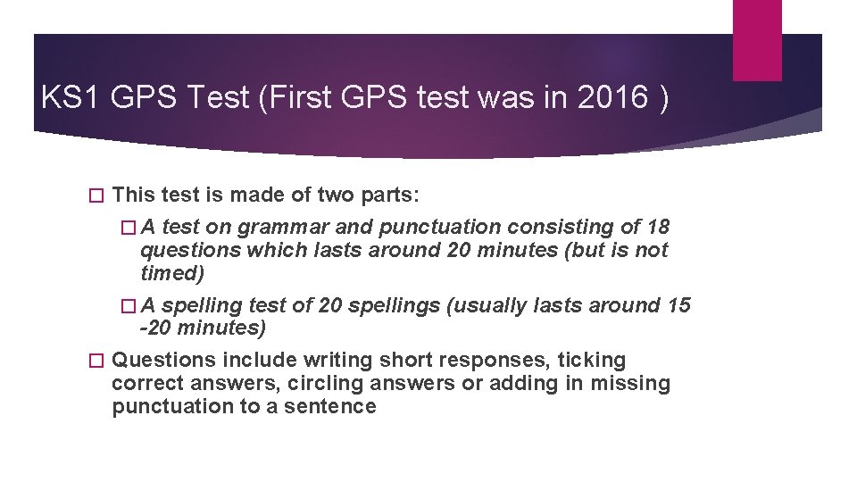 KS 1 GPS Test (First GPS test was in 2016 ) This test is