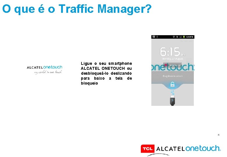 O que é o Traffic Manager? Ligue o seu smartphone ALCATEL ONETOUCH ou desbloqueá-lo