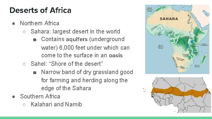 Physical Geography Of Africa Landforms Of Africa Africa