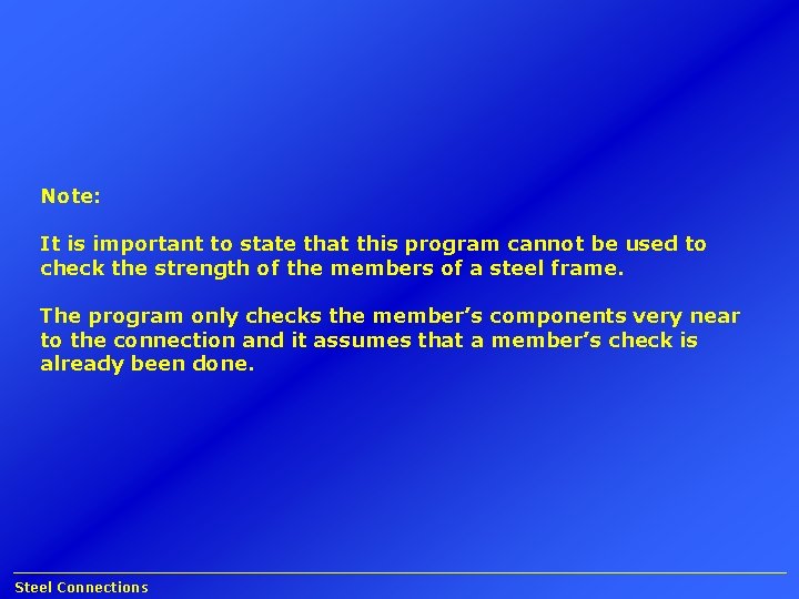 Note: It is important to state that this program cannot be used to check