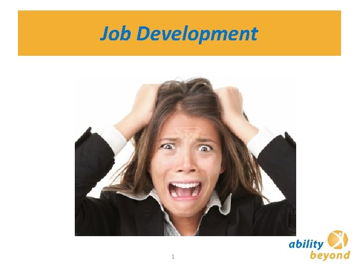 Job Development 1 