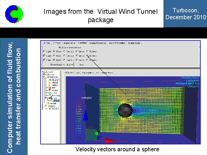Computer simulation of fluid flow, heat transfer and combustion Images from the Virtual Wind