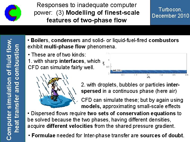 Computer simulation of fluid flow, heat transfer and combustion Responses to inadequate computer power: