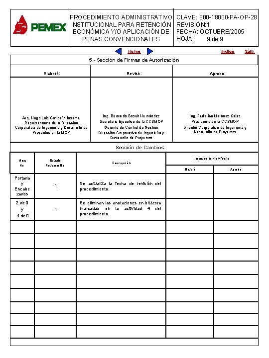 PROCEDIMIENTO ADMINISTRATIVO INSTITUCIONAL PARA RETENCIÓN ECONÓMICA Y/O APLICACIÓN DE PENAS CONVENCIONALES CLAVE: 800 -18000