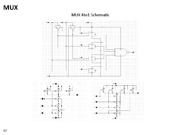 MUX 4 to 1 Schematic 17 