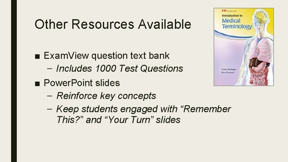 Other Resources Available ■ Exam. View question text bank – Includes 1000 Test Questions