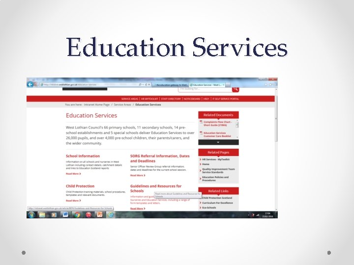 Education Services 