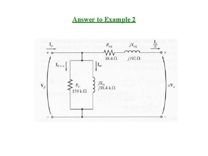 Answer to Example 2 