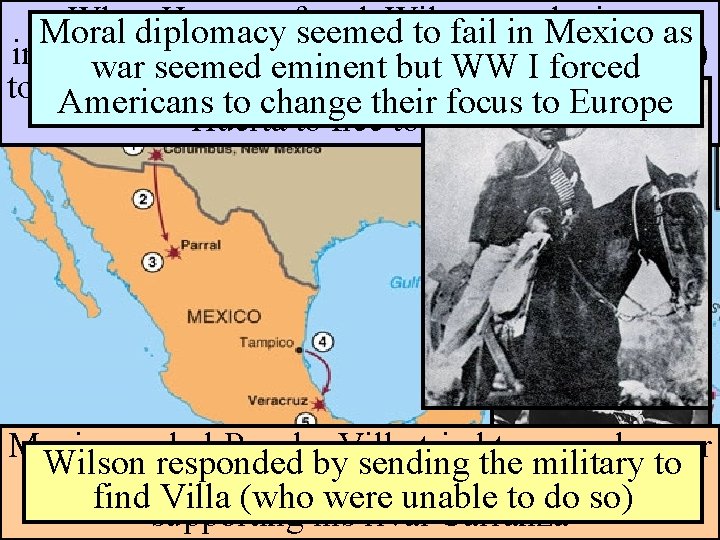 When Huerta Wilson used minor Wilson In 1913, refused Mexican to refused, recognize president