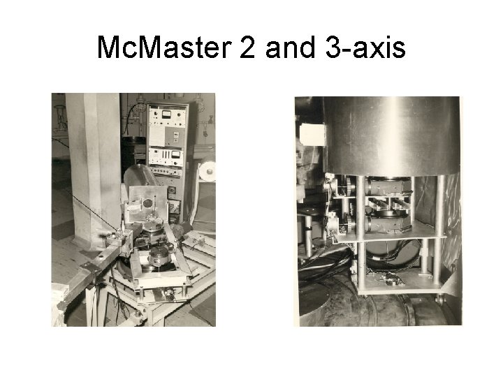 Mc. Master 2 and 3 -axis 