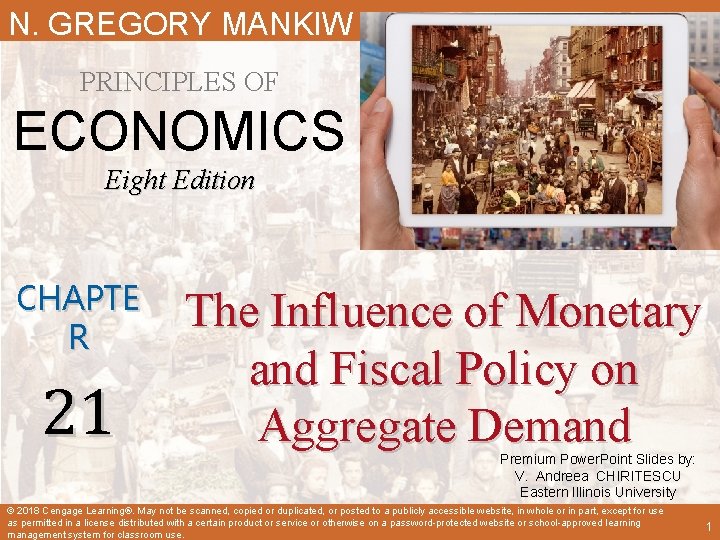 N. GREGORY MANKIW PRINCIPLES OF ECONOMICS Eight Edition CHAPTE R 21 The Influence of