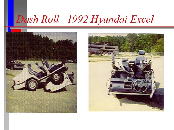 Dash Roll 1992 Hyundai Excel 