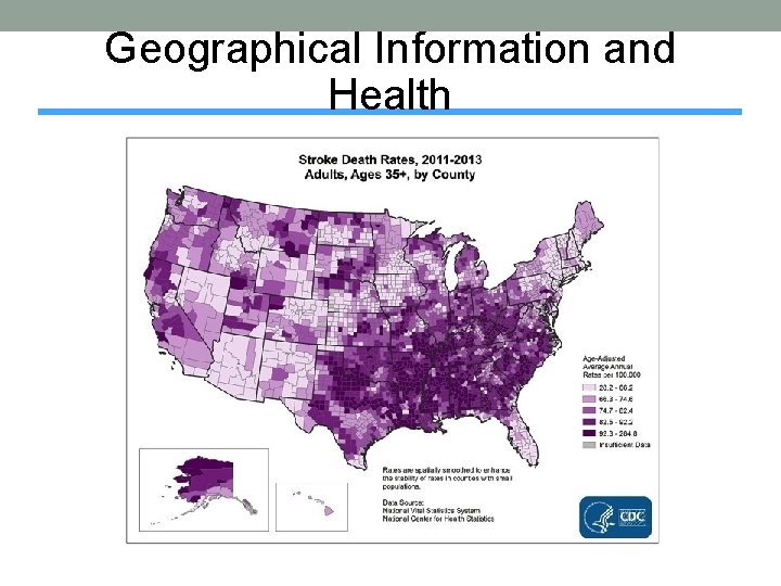 Geographical Information and Health 