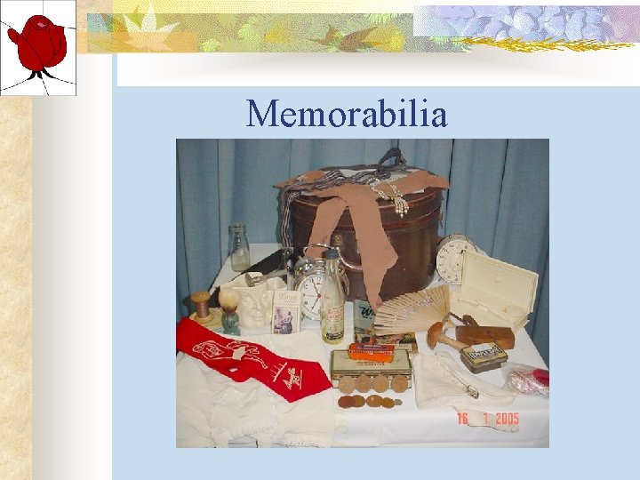 Memorabilia Memorabilia