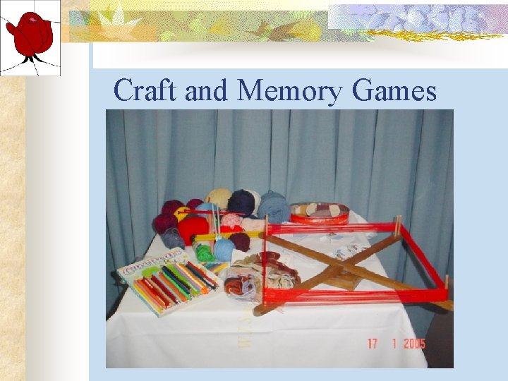 Craft and Memory Games Craft and Memory Games