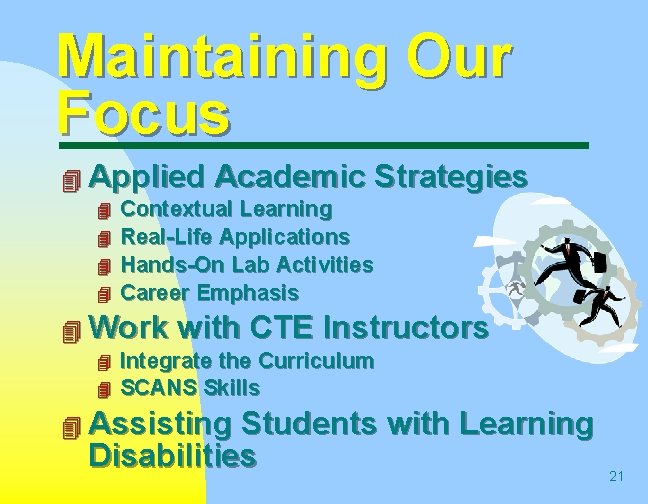 Maintaining Our Focus 4 Applied Academic Strategies 4 4 Contextual Learning Real-Life Applications Hands-On Maintaining Our Focus 4 Applied Academic Strategies 4 4 Contextual Learning Real-Life Applications Hands-On