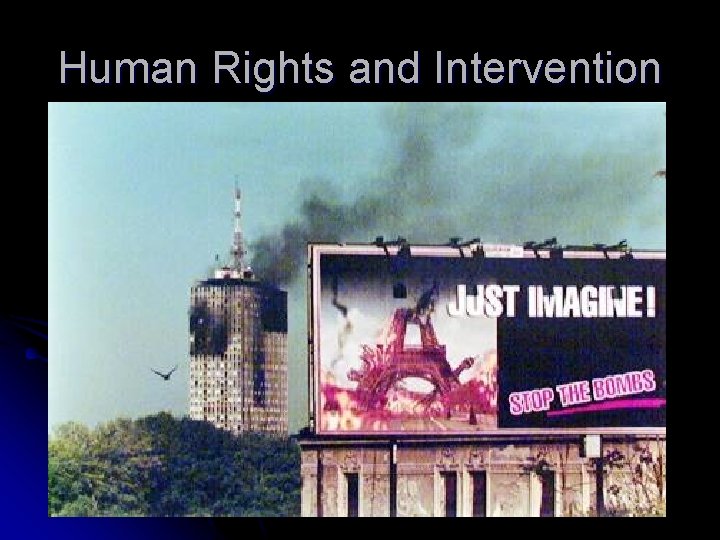 Human Rights and Intervention 