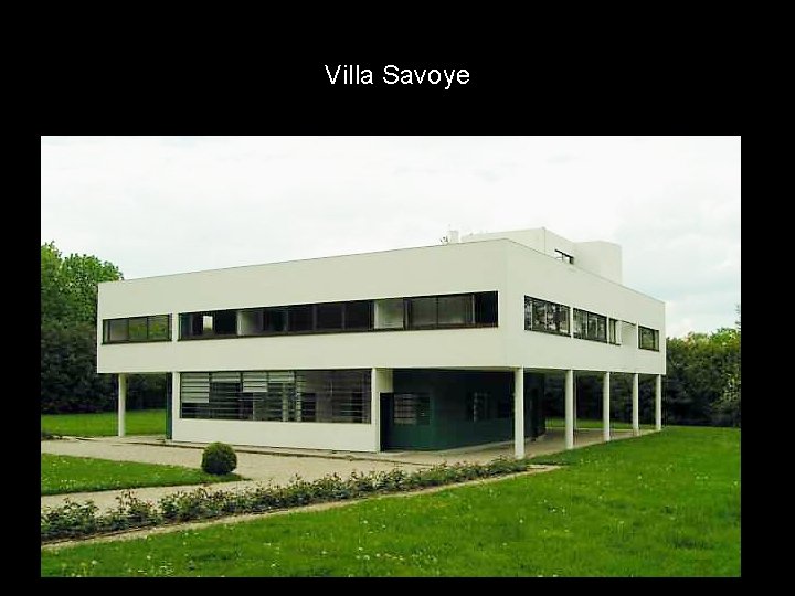 Villa Savoye 