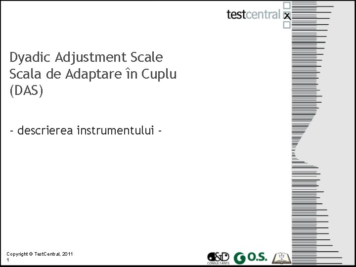 Dyadic Adjustment Scale Scala de Adaptare în Cuplu (DAS) - descrierea instrumentului - Copyright