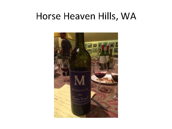 Horse Heaven Hills, WA 