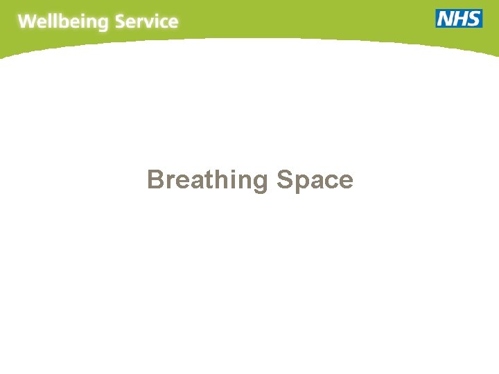 Breathing Space 