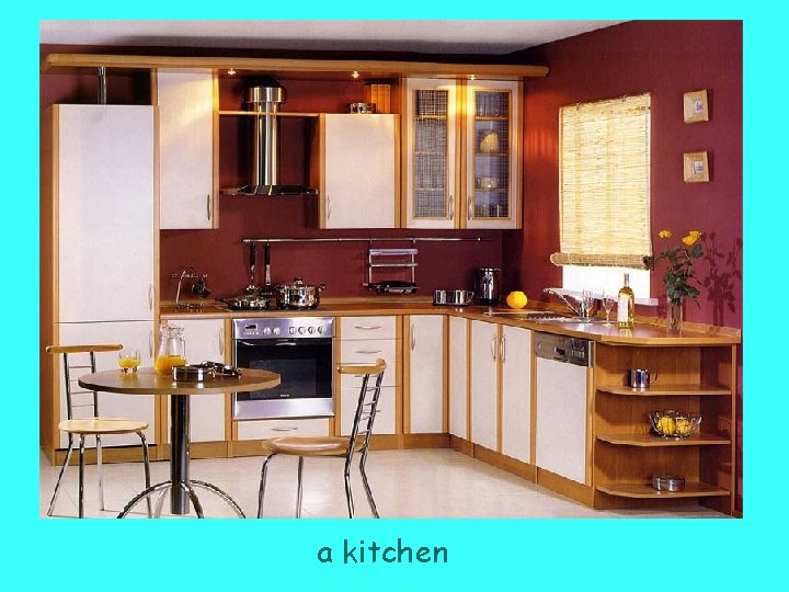 a kitchen 