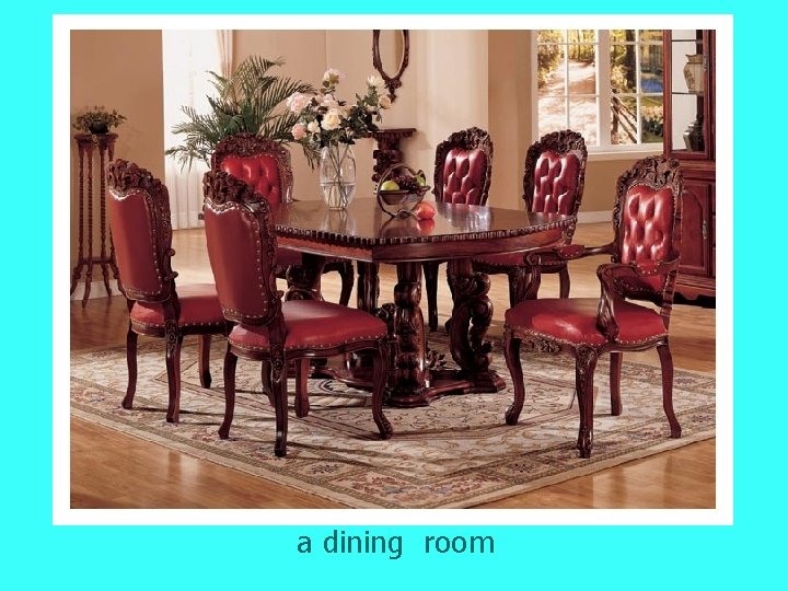 a dining room 